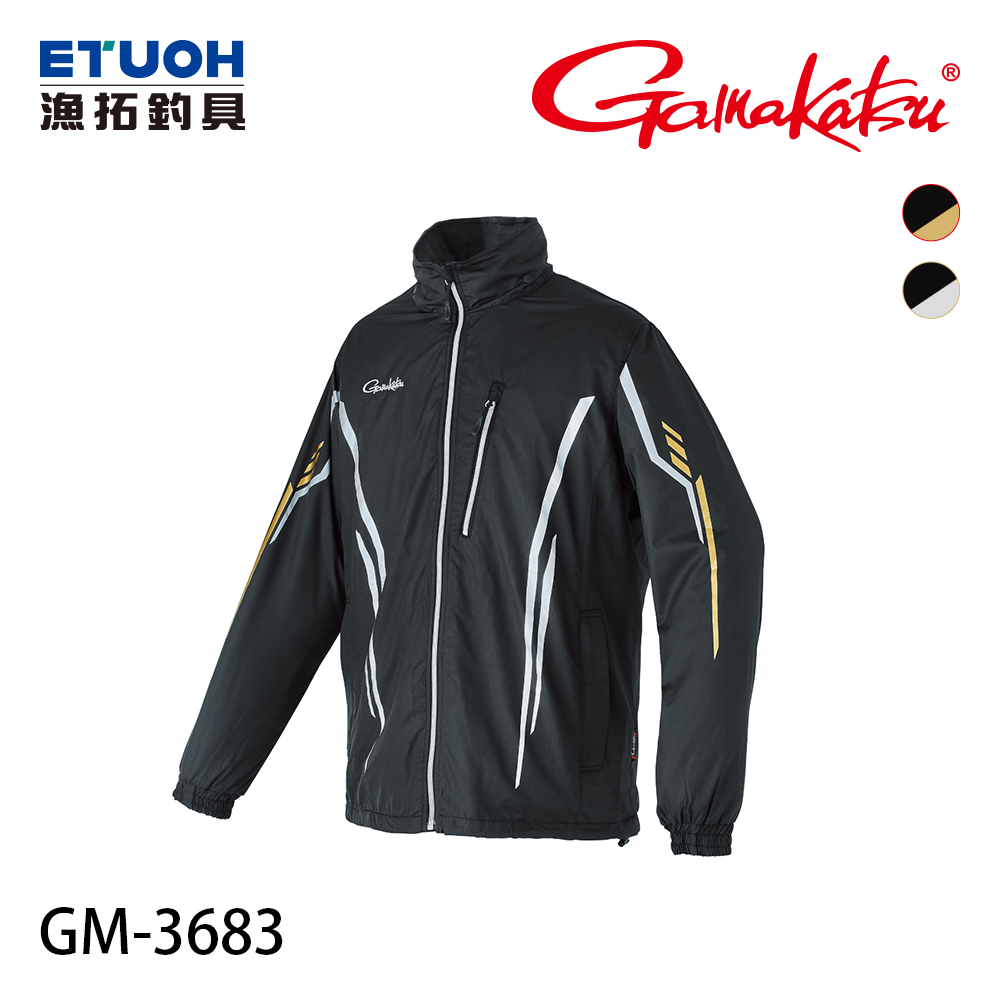 GAMAKATSU GM-3683 黑銀 [夾克]